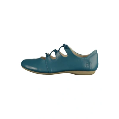 Image of Josef Seibel Slipons, Women&#039;s, Size: 3, Blue Leather