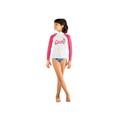 Image of Cressi Junior Rash Guard UV Sun Protection (UPF) 50+, Short/Long Sleeve Italian Quality Since 1946