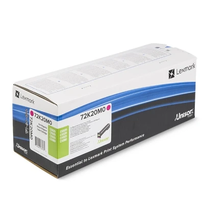 Image of Lexmark Original Toner Cartridge Compatible with CX/CS Series, 8000 Pages, Magenta