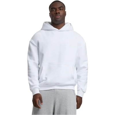 Image of Urban Classics Ultra Heavy Hoodie, Men&#039;s, Size: 5XL, White