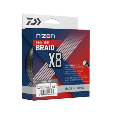 Image of Daiwa N&#039;Zon X8 Braid 0.08mm 5kg (150m) Braided fishing line