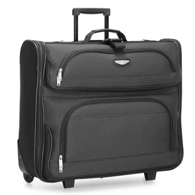 Image of Travel Select Amsterdam Expandable Rolling Upright Luggage, Gray, One Size, Luggage