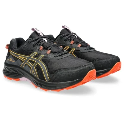 Image of Asics Gelventure 10 WP Trail running shoes, Women&#039;s, Size: 3.5, Black/carrier grey Textile/synthetics