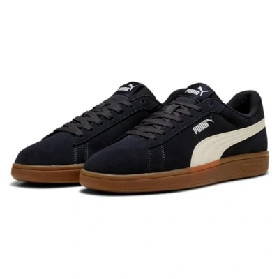 Image of Puma Smash 3.0 Trainers, Size: 9, New navy/warm white Suede