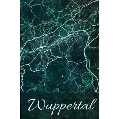 Image of Wuppertal: deine Stadt, Region, Heimat! Notizbuch DIN A5 karierte 120 Seiten Geschenk