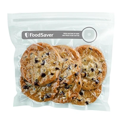 Image of FoodSaver Fresh Resealable Vacuum Bags 950 ml 26 Pieces