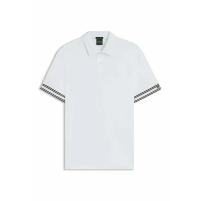 Image of BOSS Polo shirt, Men&#039;s, Size: Medium, White
