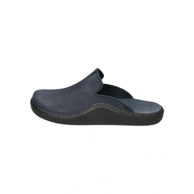 Image of Westland by Josef Seibel Slippers, Men&#039;s, Size: 11, Jeans Leather
