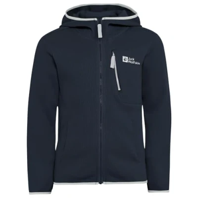 Image of Jack Wolfskin Actamic GRID Midlayer Running jacket for kids, Size: 13 14y, Night blue