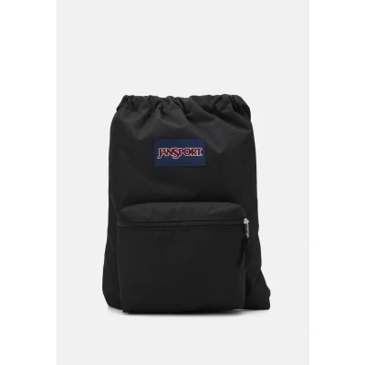 Image of Jansport Drawsack Unisex Rucksack, Size: One Size, Black