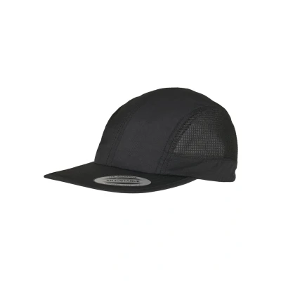 Image of Flexfit Nylon Snapback Baseball Cap, black, One Size