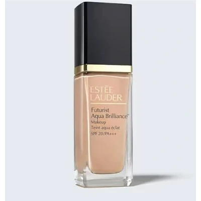 Image of Estée Lauder Futurist Aqua Brilliance SPF20 Makeup 30ml (Various Shades) 3C0 Cool Crème