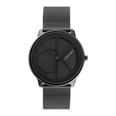 Image of Calvin Klein Iconic MESH Unisex Watch, Size: One Size, Black