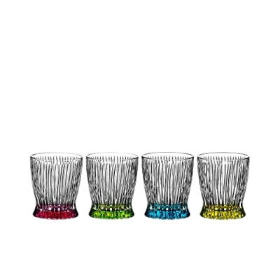 Image of Riedel Whiskey Glasses Fire &amp; Ice 4 Pieces