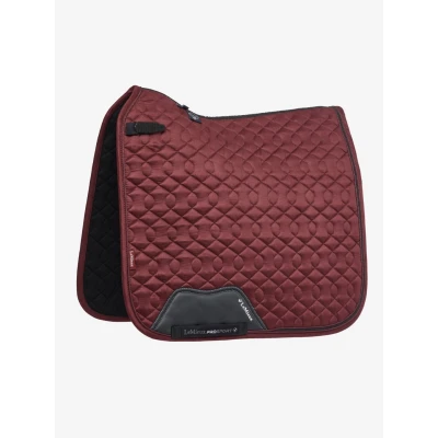 Image of LeMieux Saddlepad Crystal Suede Burgundy