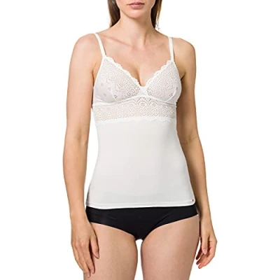 Image of Skiny Damen Every DAY Undershirt, Women&#039;s, Size: 14, Ivory