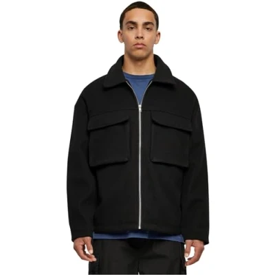 Image of Urban Classics BIG Pocket Light jacket, Men&#039;s, Size: 3XL, Black