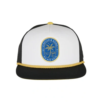 Image of Cayler &amp; Sons C&amp;S CL No Bad Days Foam Trucker Cap, black/white, One Size