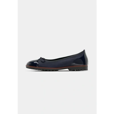 Image of Gabor Ballet pumps, Women&#039;s, Size: 2.5, Dunkel blau Leather/synthetics