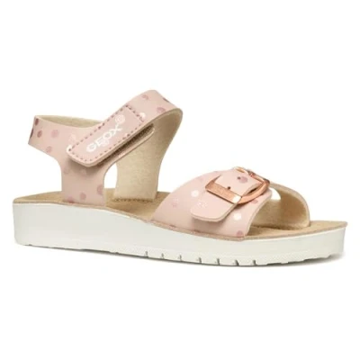 Image of Geox Costarei Sandals for kids, Size: 2.5, Light rose High quality imitation leather
