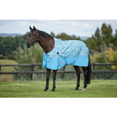 Image of Weatherbeeta ComFiTec Essential Standard Neck Lite 0g Seahorse Print