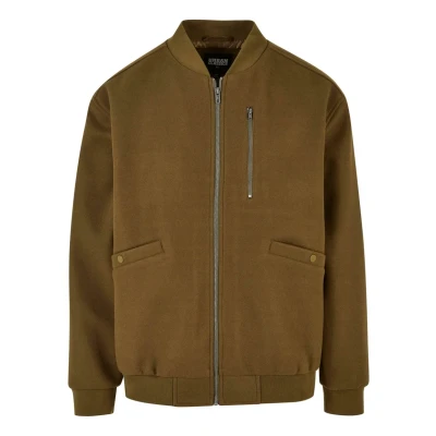 Image of Urban Classics Men&#039;s Bomber Blouson Jacket, Summerolive, L