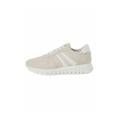 Image of Tamaris Lace Up Women&#039;s Sporty, ivory, 5 UK