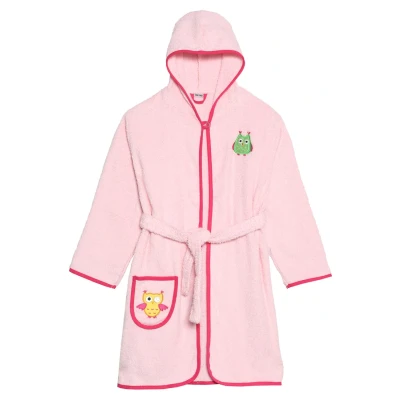 Image of Playshoes EULE Dressing gown for kids, Size: 12 24m, Rosa