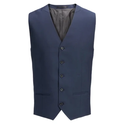 Image of Jack &amp; Jones Waistcoat, Men&#039;s, Size: 42R, Dark navy