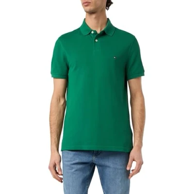 Image of Tommy Hilfiger 1985 Regular Polo shirt, Men&#039;s, Size: XS, Nouveau green
