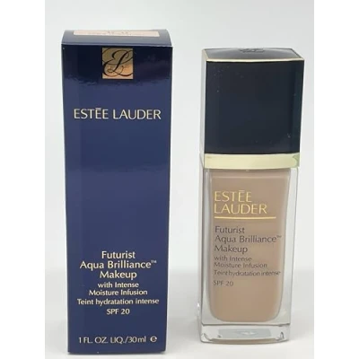 Image of Estée Lauder Futurist Aqua Brilliance SPF20 Makeup 30ml (Various Shades) 1C0 Cool Porcelain