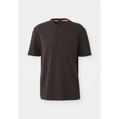 Image of BOSS Basic Tshirt, Men&#039;s, Size: XS, Dark brown