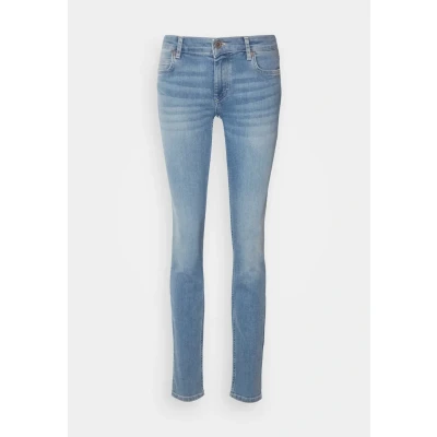 Image of Marc O&#039;Polo Trouser MID Waist Regular Length Jeans Skinny Fit, Women&#039;s, Size: 25x30, Play with blue wash