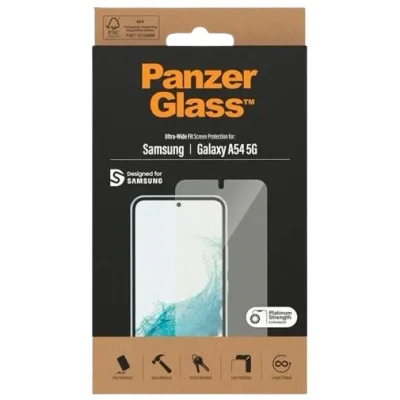 Image of Panzerglass Tempered Glass Edge To Screen Protector Samsung Galaxy A54 5G