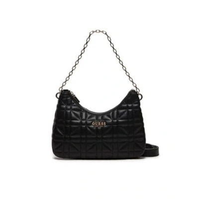 Image of Guess Assia TOP ZIP Shoulder BAG Handbag, Women&#039;s, Size: One Size, Black