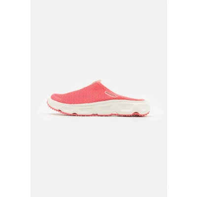 Image of Salomon Reelax Slide Walking sandals, Women&#039;s, Size: 10, Tea rose/white/vanilla ice Textile
