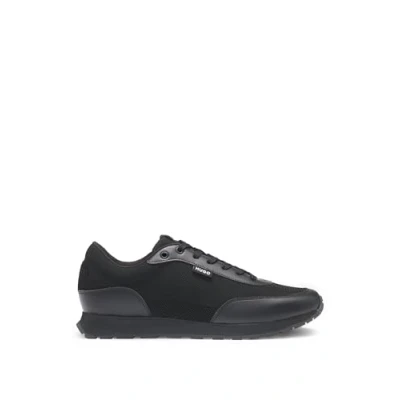 Image of HUGO Icelin Trainers, Men&#039;s, Size: 6.5, Black two Pu