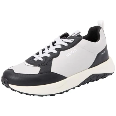 Image of HUGO KANE RUNN Trainers, Men&#039;s, Size: 10, Open grey Textile/synthetics