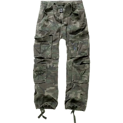 Image of Brandit PURE Vintage Cargo trousers, Men&#039;s, Size: 4XL, Olive camo