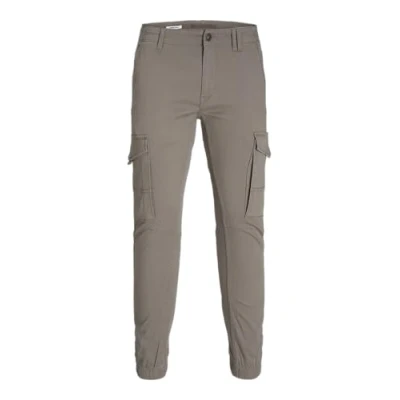 Image of Jack &amp; Jones Junior Jjipaul Jjflake AKM 542 NOOS Cargo trousers for kids, Size: 10y, Beige