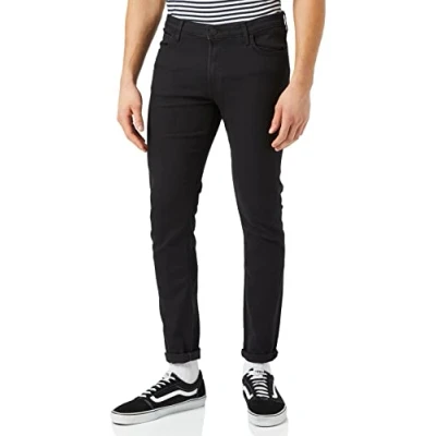 Image of Lee Malone Jeans Skinny Fit, Men&#039;s, Size: 30x32, Black rinse