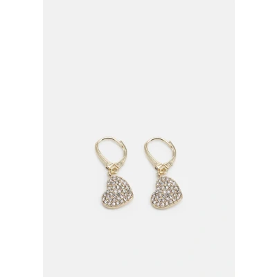 Image of DKNY Heart DROP Earrings goldcoloured, Women&#039;s, Size: One Size, Gold coloured