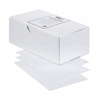Image of COLOP E Mark Paper Business Cards White for Printing with Mark, 1 Pack = 100 Items
