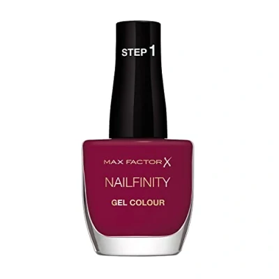 Image of Max Factor Nailfinity X Press Gel Nail Polish 12ml (Various Shades) Max&#039;S Muse 330