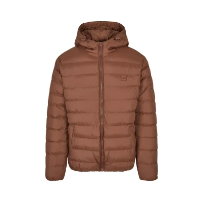 Image of Urban Classics Basic Bubble Winter jacket, Men&#039;s, Size: Small, Bark