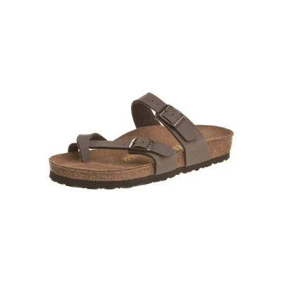 Image of Birkenstock Mayari Tbar sandals, Size: 7, Mocca High quality imitation leather