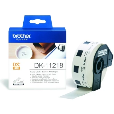 Image of BROTHER Label Roll, White, Standard Yield