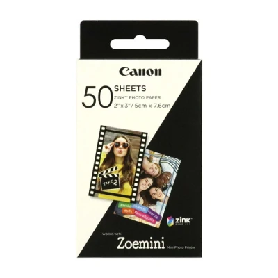 Image of Canon Zoemini ZINK Photo Paper (Pack of 50 Sheets)