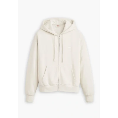 Image of Levi&#039;s Women&#039;s Everyday Zip Hoodie, Sugar Swizzle, XS