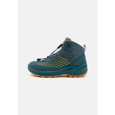 Image of LOWA ZIRROX II GTX Mid JR Medium Boots, Petrol Mango, 28 EU